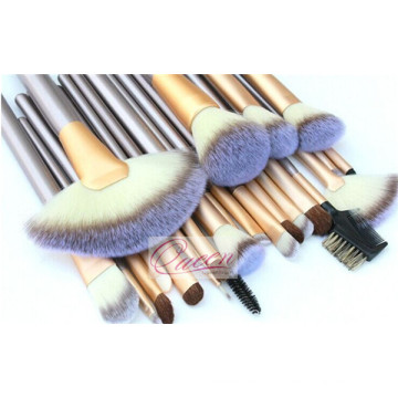 Beauty Cosmetics Ensemble de brosse synthétique 24PCS avec sac